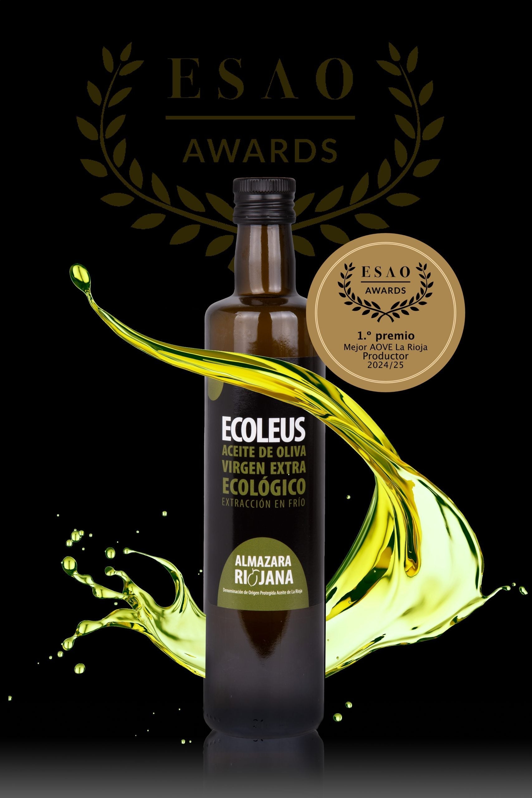 1º PREMIO AL MEJOR AOVE DE LA RIOJA - CATEGORIA PRODUCTOR