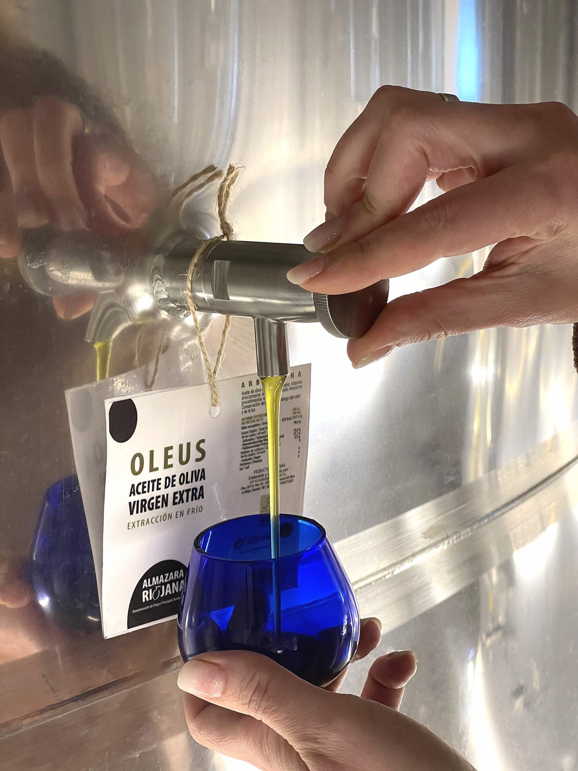 CATAS DE ACEITE DE OLIVA EN DEPÓSITO: ¿QUÉ SON?